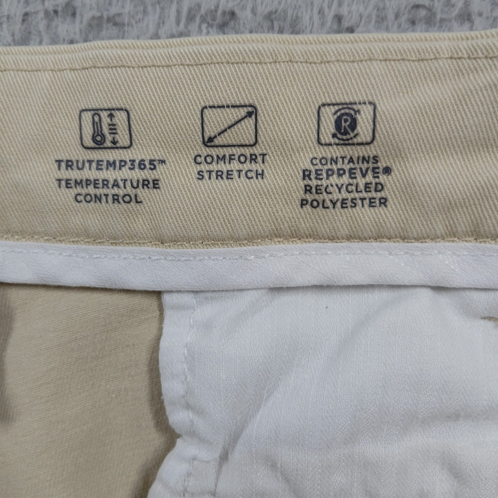 St. John's Bay Chino Pants Men's 38x32 TempFlex Comfort Stretch Khaki - Picture 5 of 12